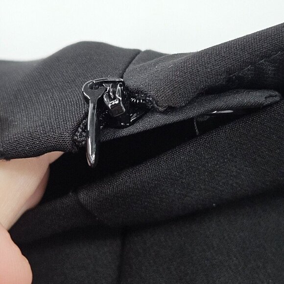 Eliza J Wide Leg Dress Pants Black Women’s Size 10 High Rise Evening Career - Picture 6 of 14